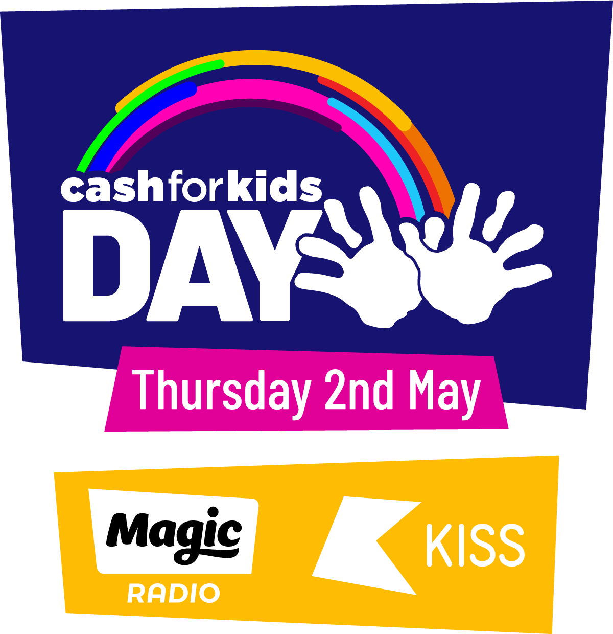 Team KISS Cash for Kids Day 2024 Fundraising Magic Radio & KISS